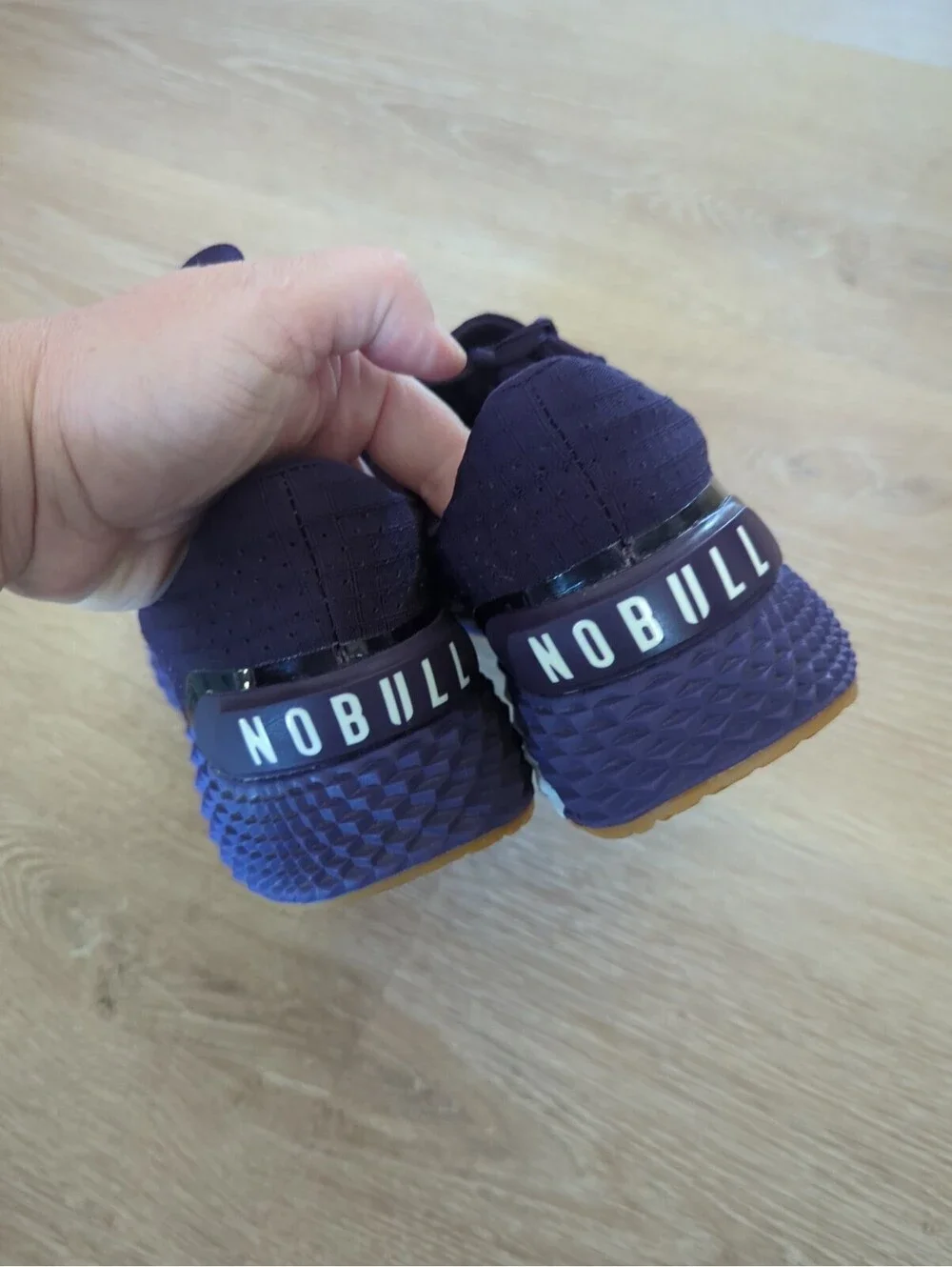 Nobull Allday Ripstop Runner Womens Size 9 Purple Gum Training Shoes Sneakers